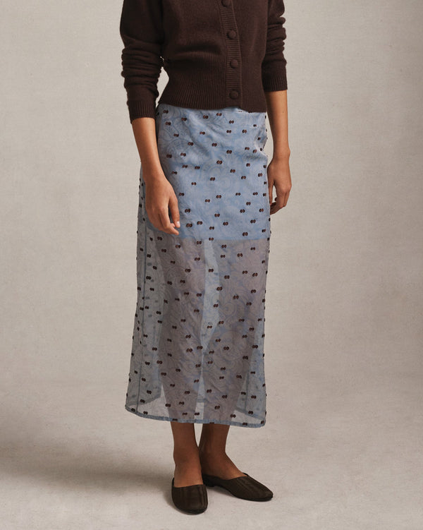 p. johnson Agnès Skirt - Frost