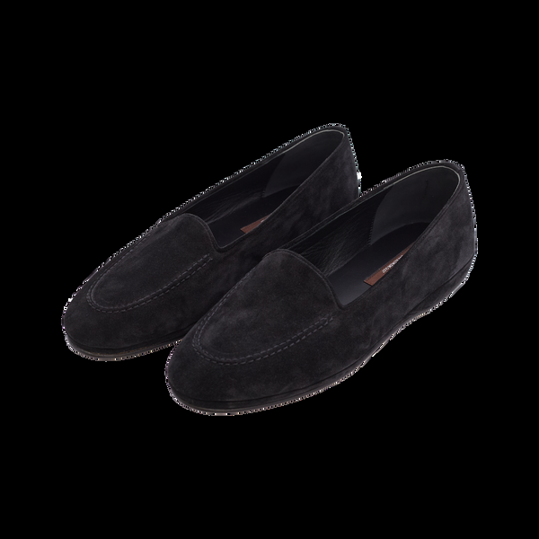 P. Johnson Alfresco Loafer - Black Suede