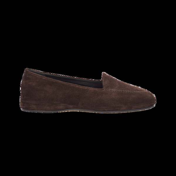 P. Johnson Alfresco Loafer - Dark Chocolate Suede