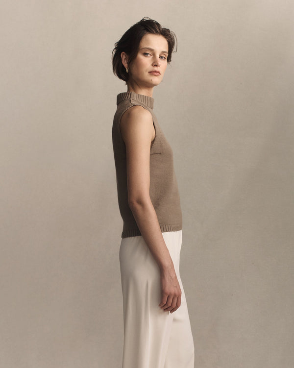 P. Johnson Annie Top - Taupe