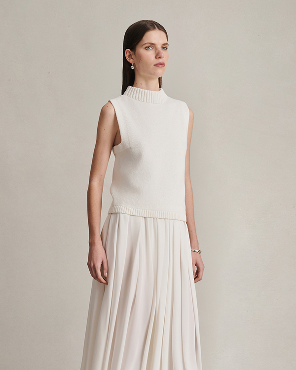 P. Johnson Annie Top - White