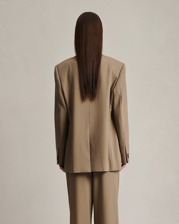 P. Johnson Ava Blazer - Taupe