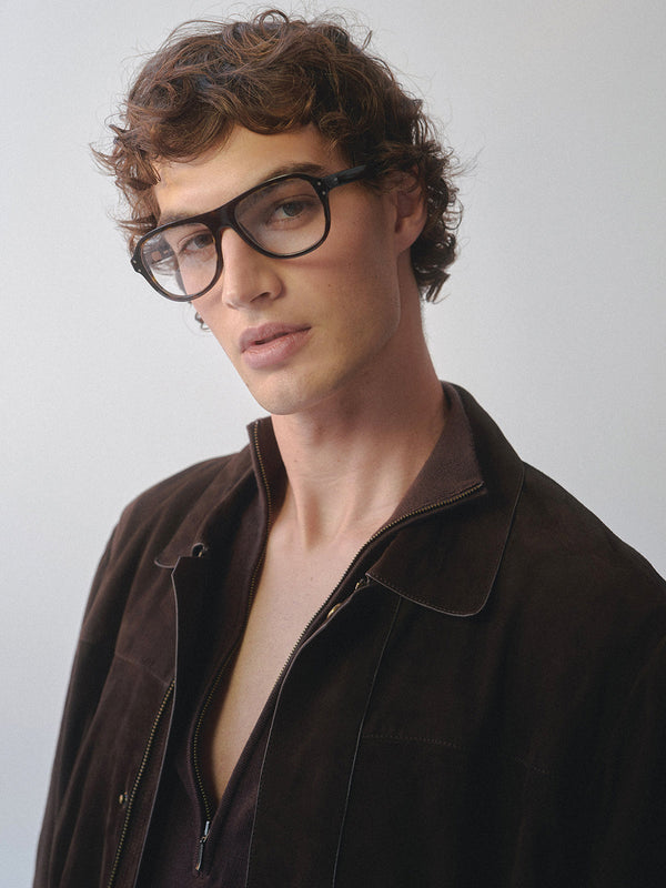 P. Johnson Avedon Dark Havana Sunglasses