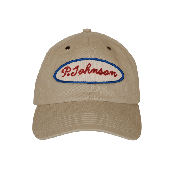 p. johnson Badge Cap - Stone