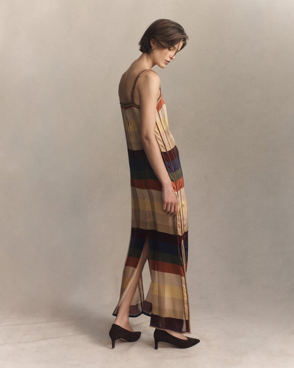 P. Johnson Bebé Maxi Dress - Venetian Stripe