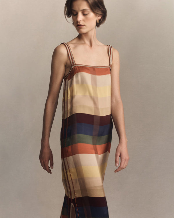 P. Johnson Bebé Maxi Dress - Venetian Stripe