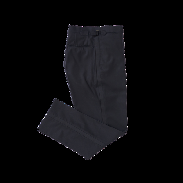 P. Johnson Black Tuxedo Trousers