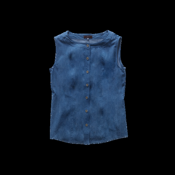 P. Johnson Bodice Top - Light Denim