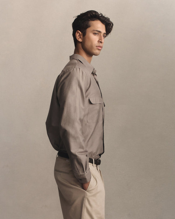 P. Johnson Bonnard Shirt - Olive