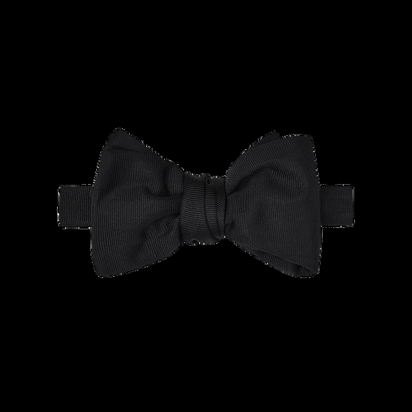 p. johnson Bow Tie - Black Grosgrain