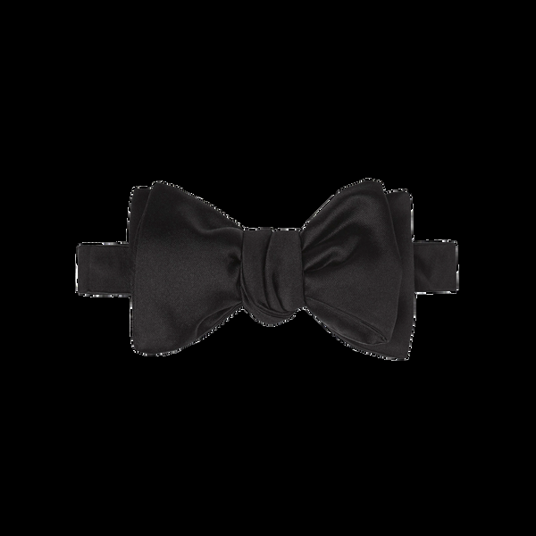 p. johnson Bow Tie - Black Satin
