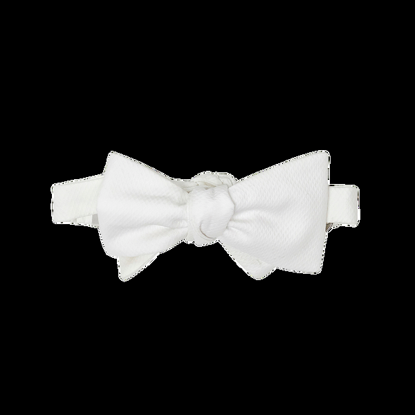 p. johnson Bow Tie - White Marcella