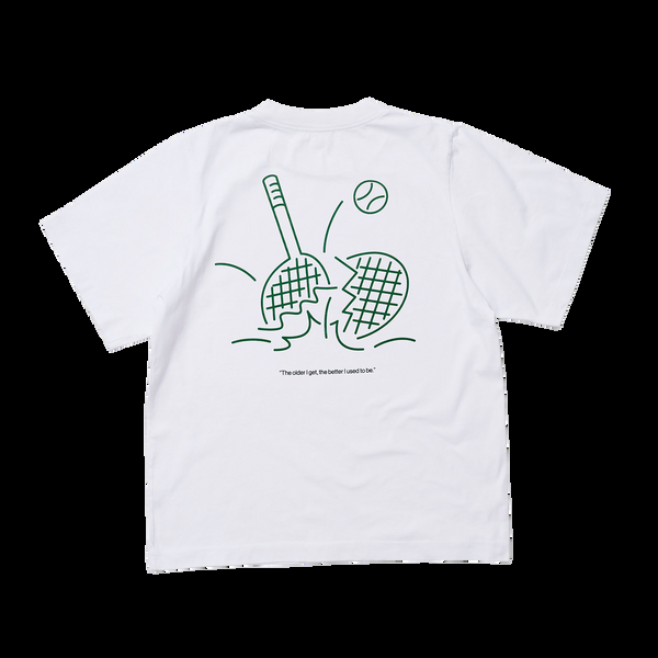 P. Johnson Broken Racket Tee