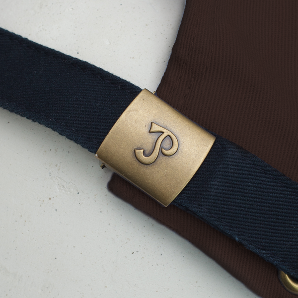 P. Johnson Brown Tonal Logo Cap