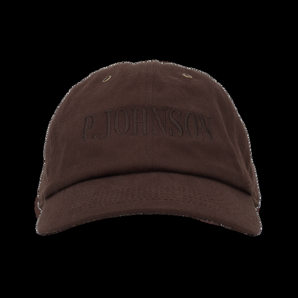 p. johnson Brown Tonal Logo Cap