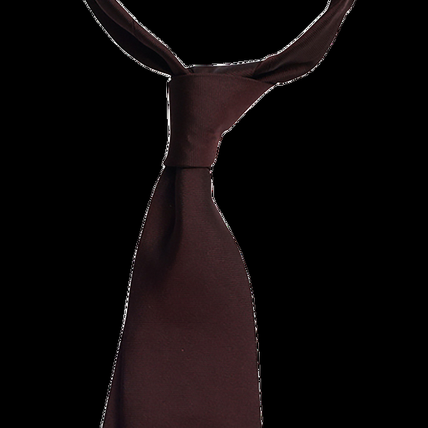 P. Johnson Burgundy Silk Tie
