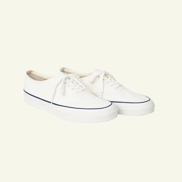 p. johnson Canvas Sand Shoe - White
