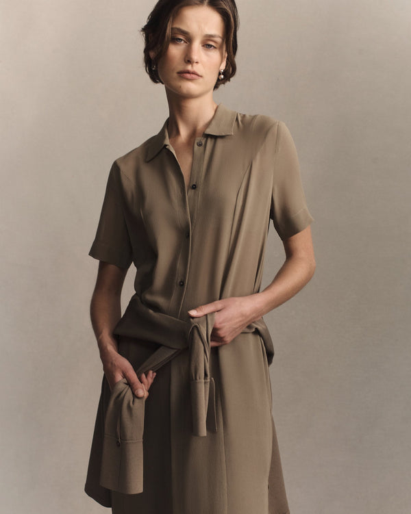 P. Johnson Carla Tunic - Taupe