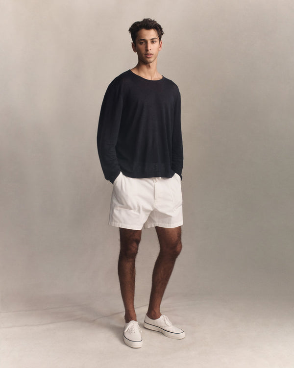 P. Johnson Carpenter Shorts - Off White