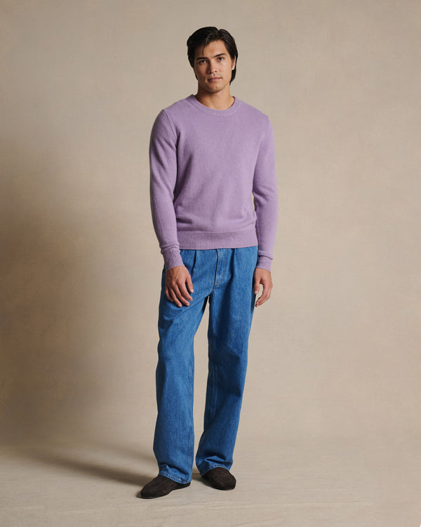 P. Johnson Cashmere Crew Neck - Lavender