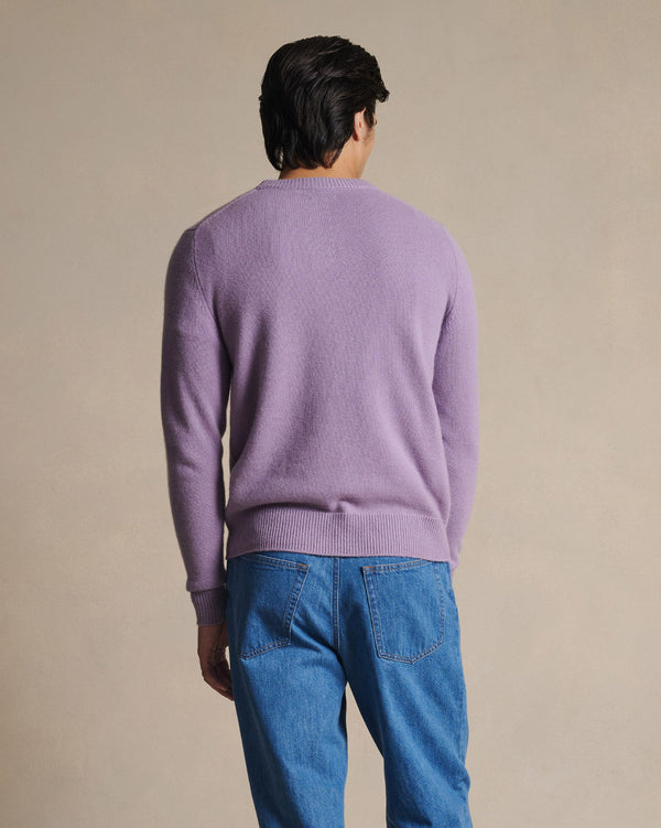 P. Johnson Cashmere Crew Neck - Lavender