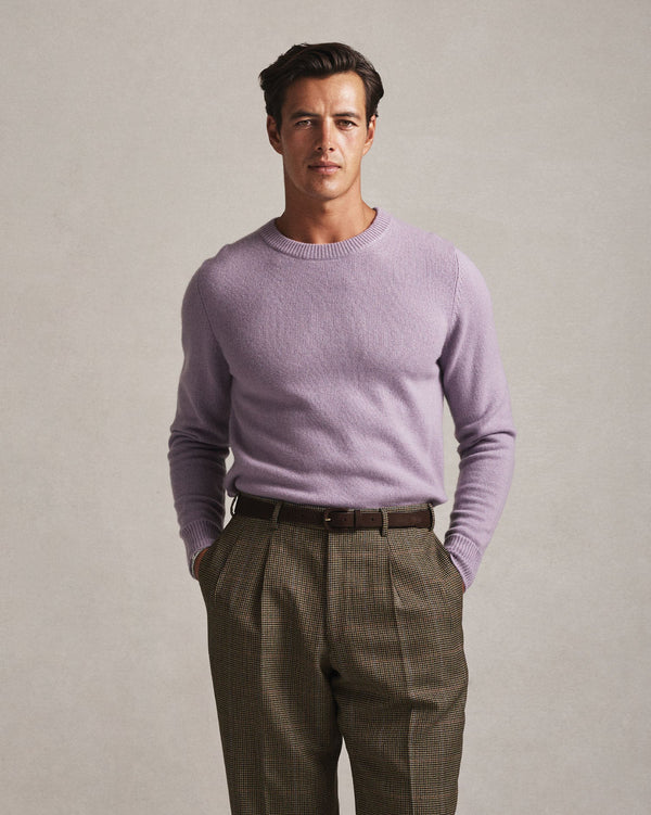 p. johnson Cashmere Crew Neck - Lavender