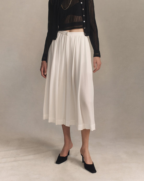 P. Johnson Cass Culottes - White
