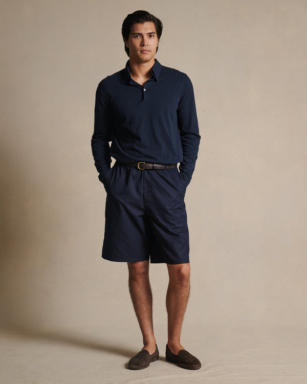 P. Johnson Casual Joe Short - Navy