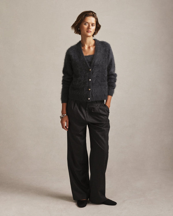 P. Johnson Claudia Cardigan - Slate