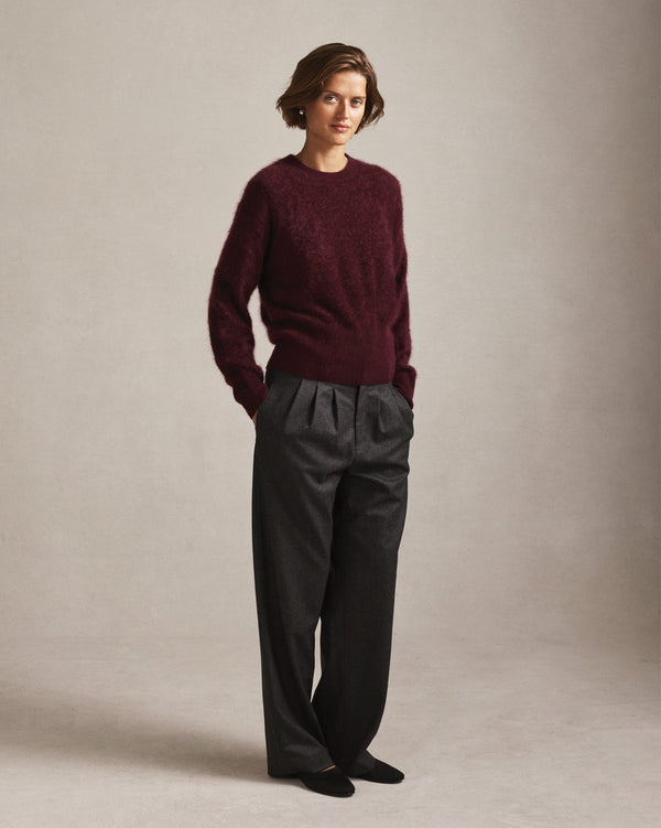 P. Johnson Claudia Sweater - Bordeaux