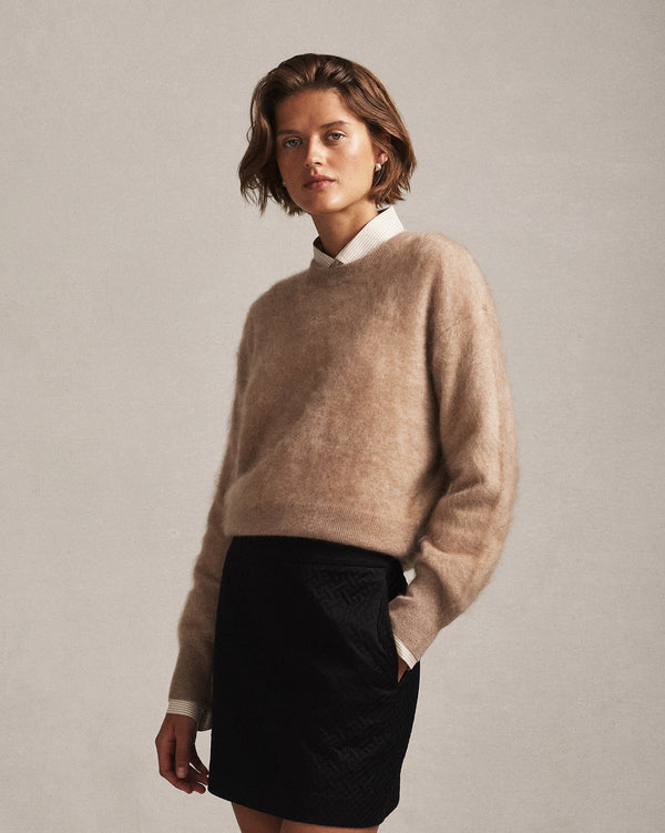 P. Johnson Claudia Sweater - Taupe