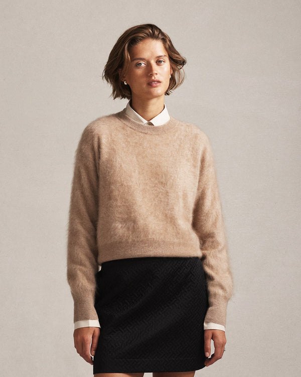 p. johnson Claudia Sweater - Taupe