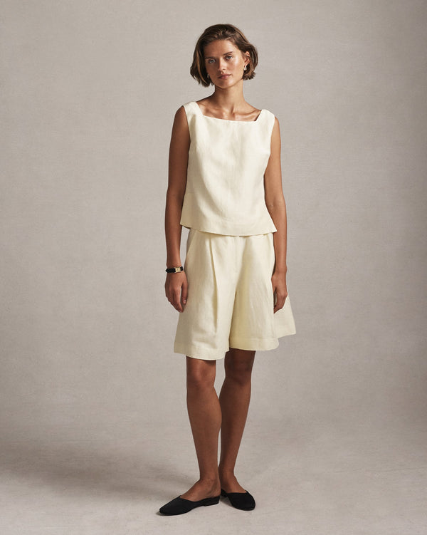 P. Johnson Colette Tunic - Antique White