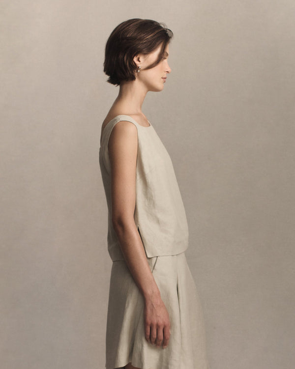 P. Johnson Colette Tunic - Greige