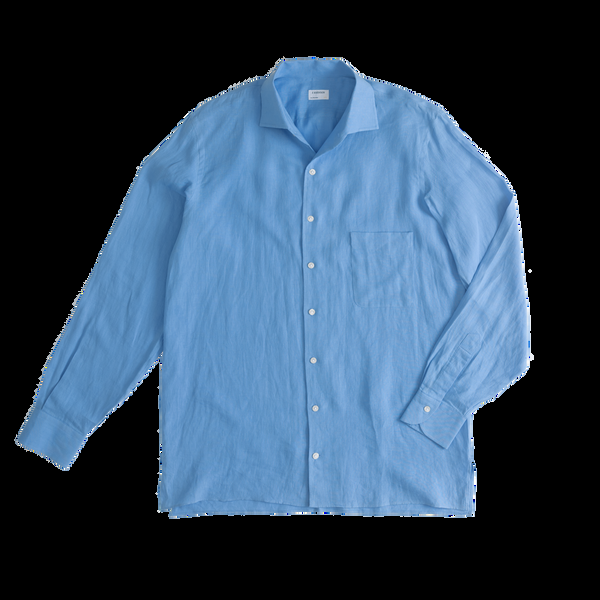 P. Johnson Cornflower Summer Linen Shirt