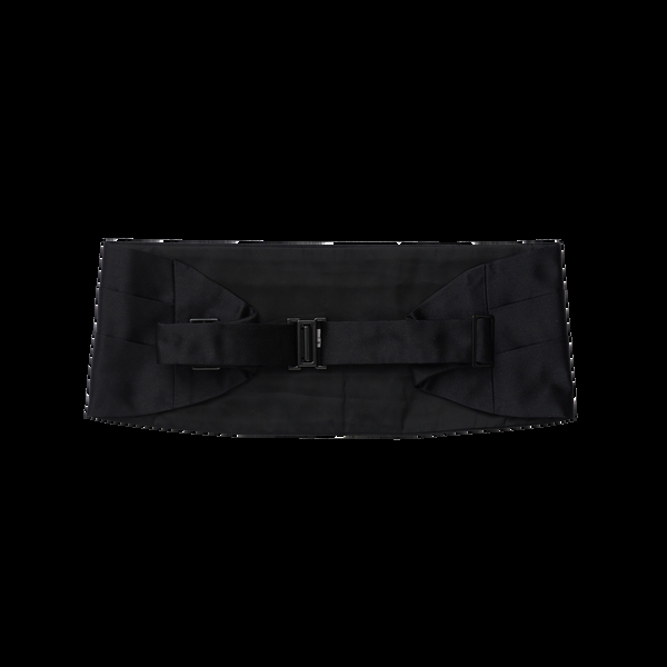 P. Johnson Cummerbund - Black Satin