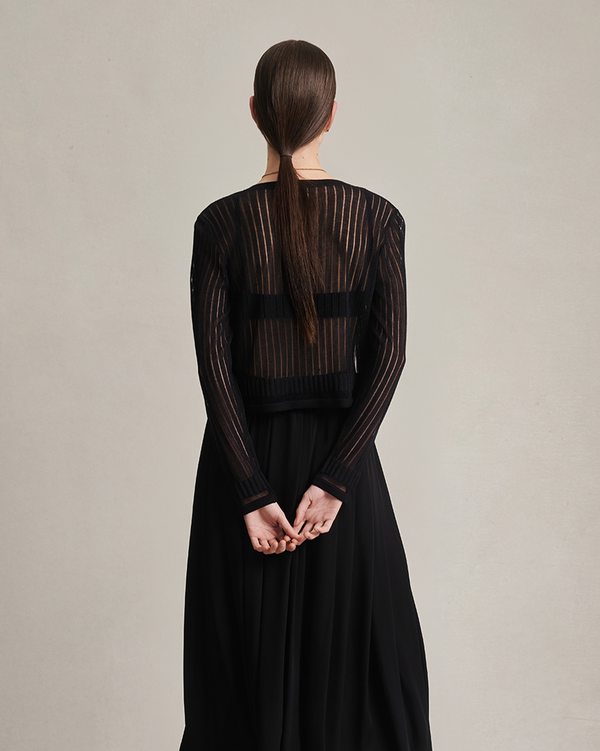 P. Johnson Edie Cardigan - Black