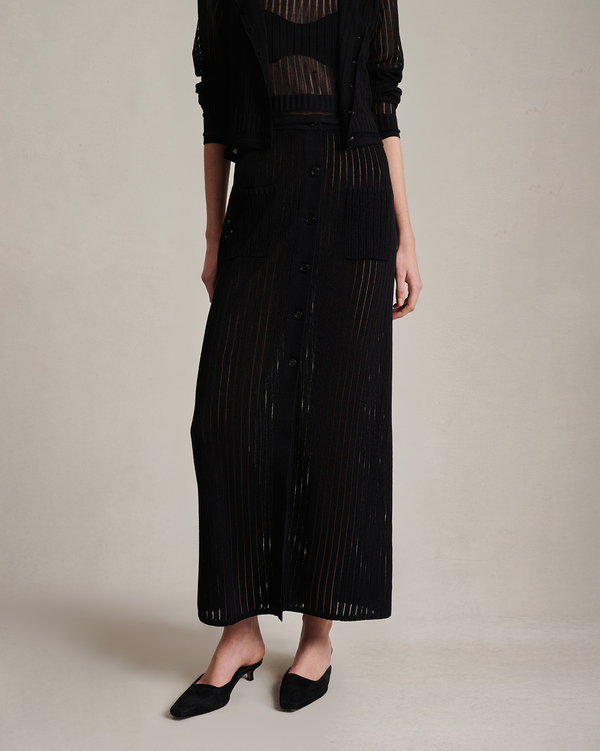 P. Johnson Edie Skirt - Black