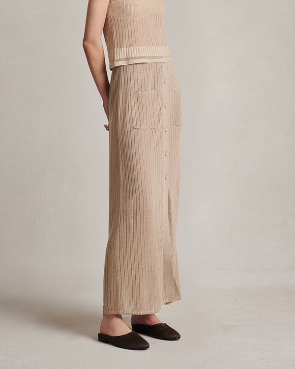 P. Johnson Edie Skirt - Oat