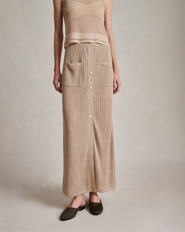 p. johnson Edie Skirt - Oat