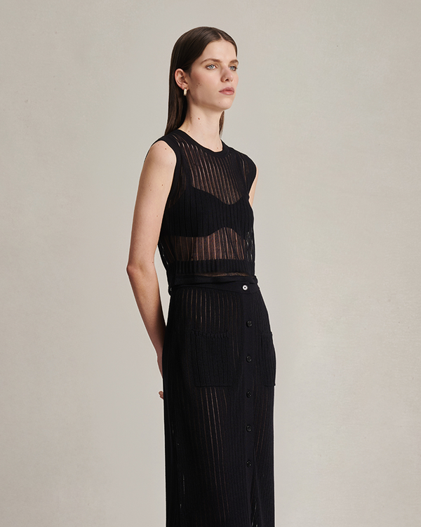 P. Johnson Edie Top - Black