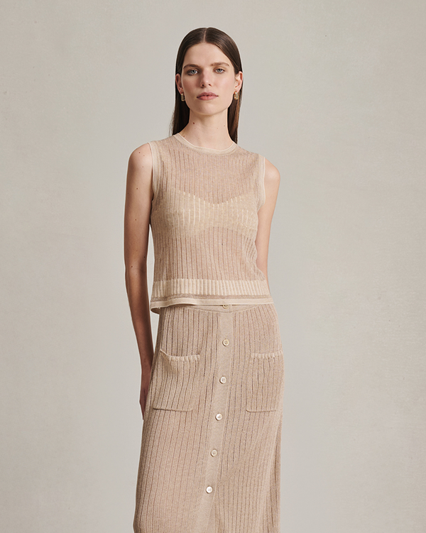 p. johnson Edie Top - Oat