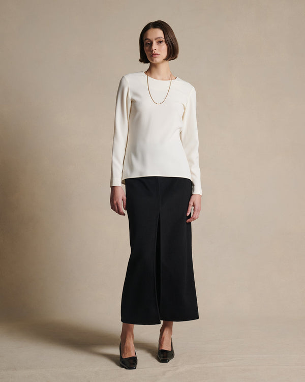 P. Johnson Eliza Top - Off White