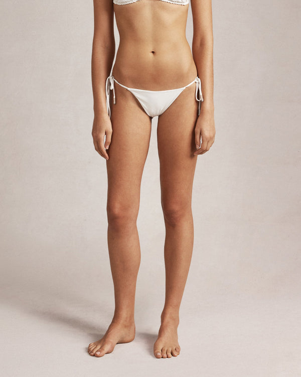 p. johnson Emily Bikini Bottom - White