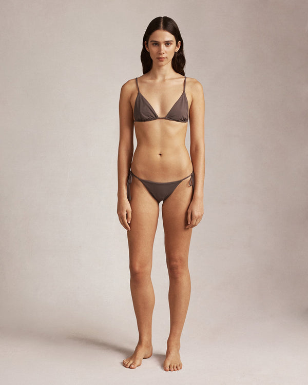 P. Johnson Emily Bikini Top - Oyster