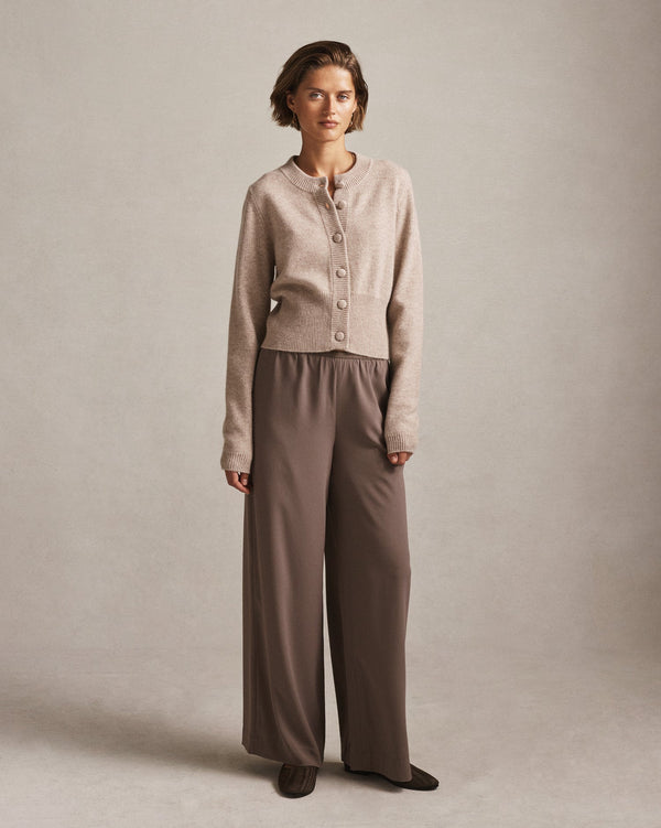 P. Johnson Emily Cardigan - Oat