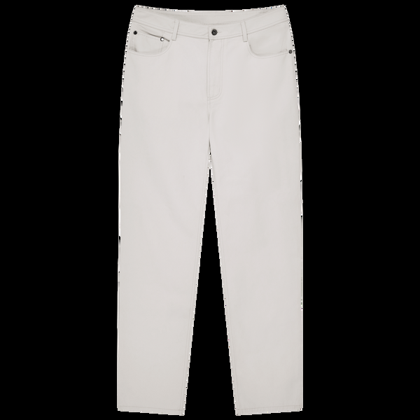P. Johnson Five Pocket Canvas Trouser - Bone
