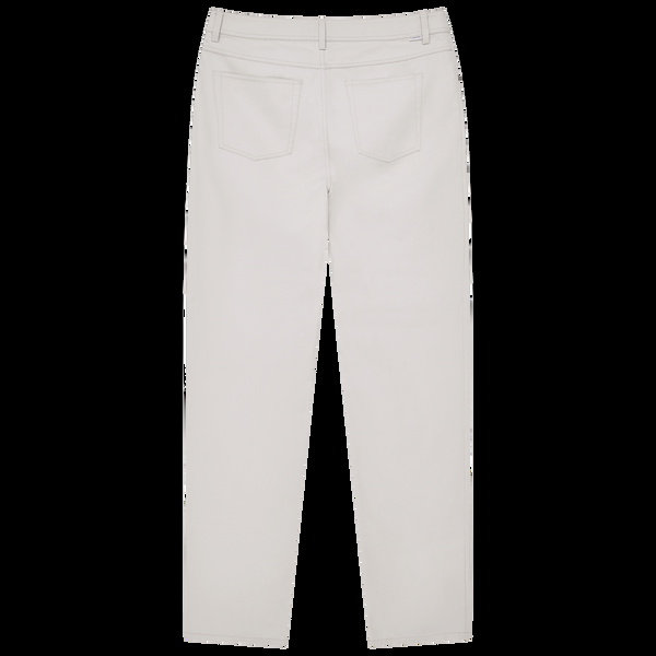 P. Johnson Five Pocket Canvas Trouser - Bone