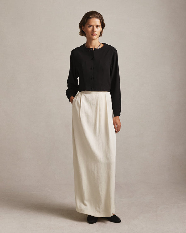 P. Johnson Florence Blouse - Black