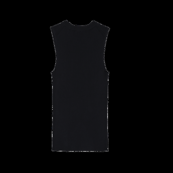 P. Johnson Georgia Rib Knit Tank - Black